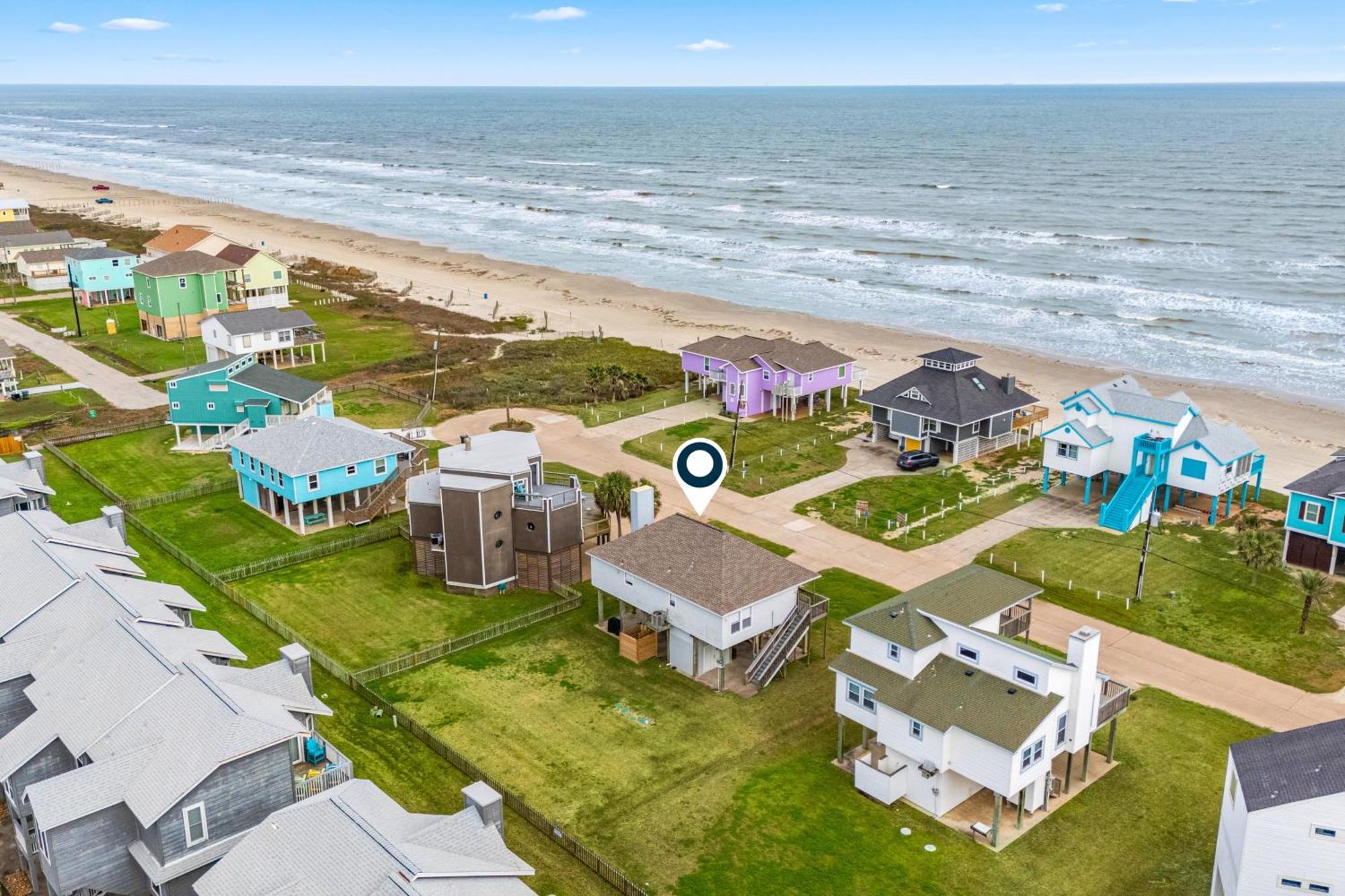 Lounging By The Sea Villa Galveston Exterior photo
